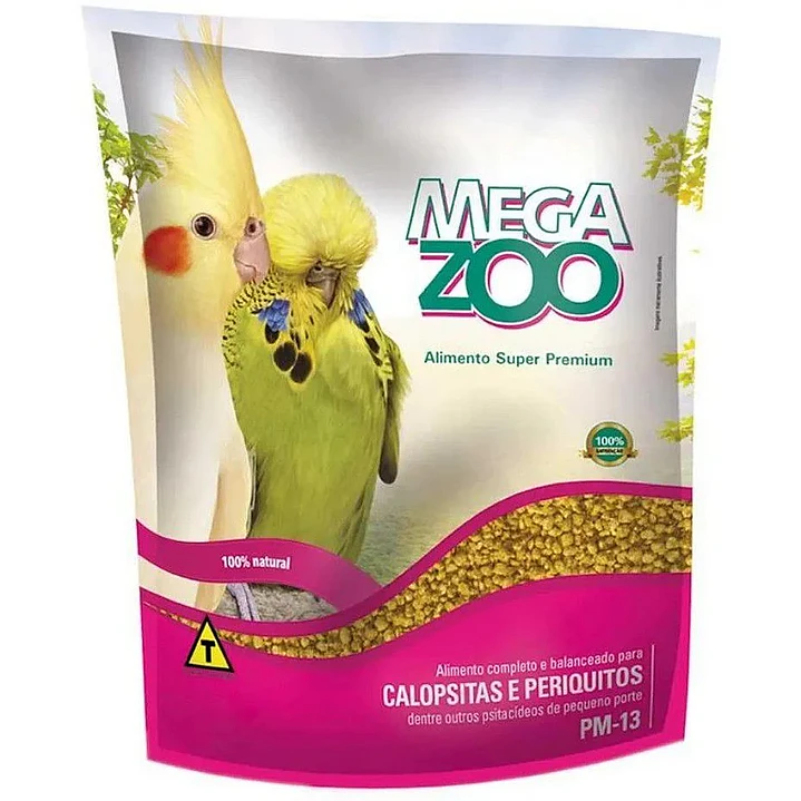 Megazoo Ninfas & Periquitos – 900 g 1