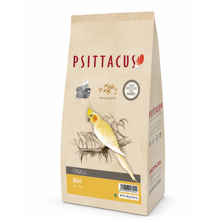 Psittacus Mini – Alimento Completo para Psitácidas 1