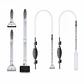 Kit de mantención de acuario profesional 5 en 1 - Miniatura 2