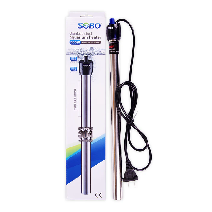 Calefactor de Acero Inoxidable para Acuario SOBO 1