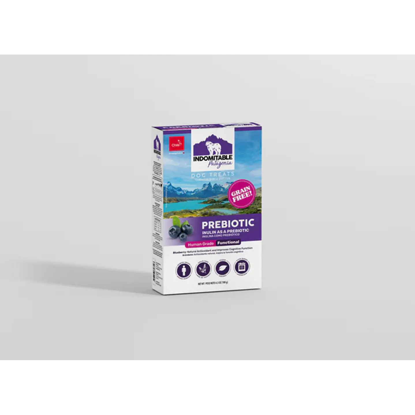 Indomitable Prebiotic Arándanos Galleta para Perros 1