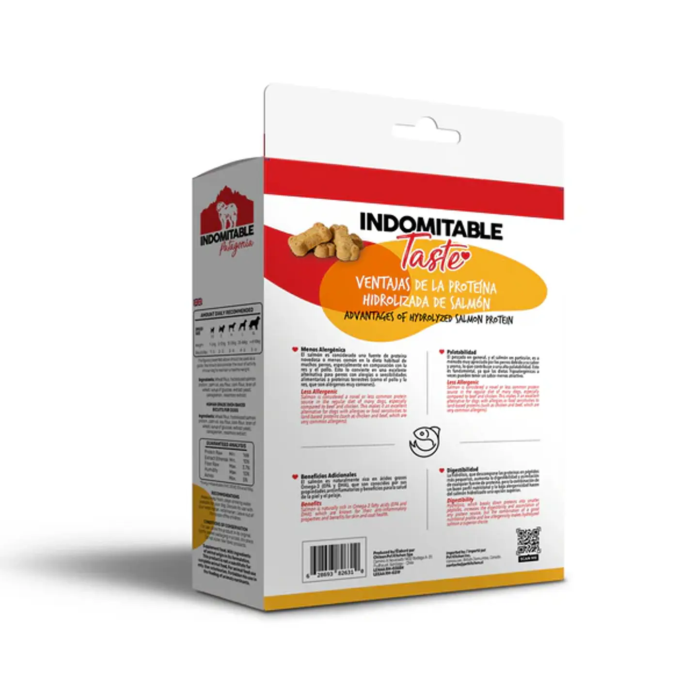 Indomitable Taste Salmón Galleta Hipoalergénica para Perros 2