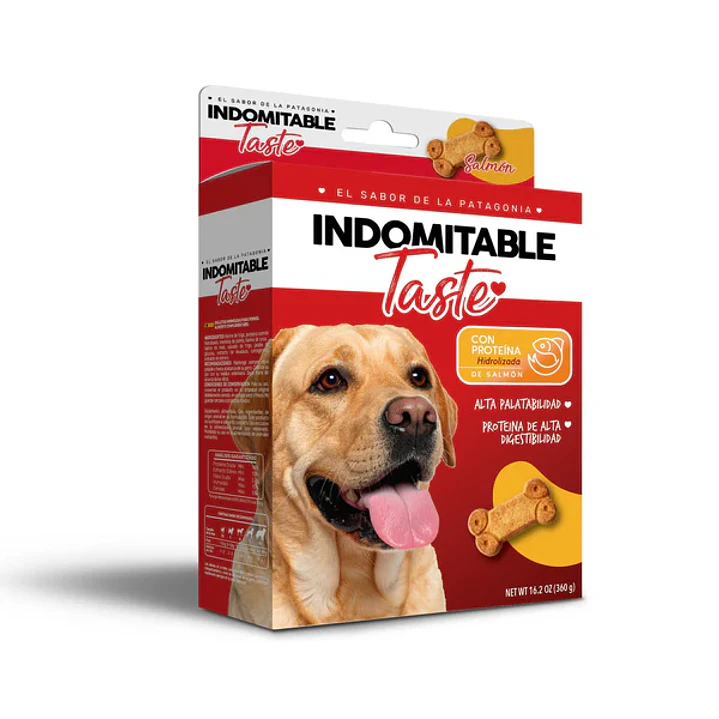Indomitable Taste Salmón Galleta Hipoalergénica para Perros 1