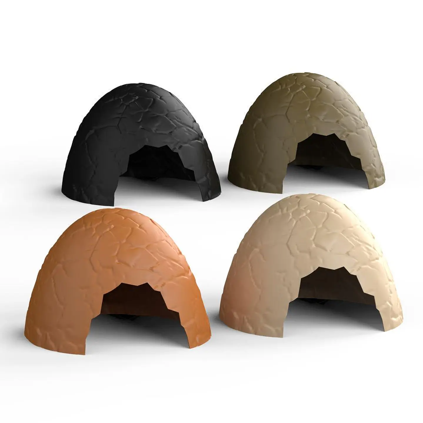 Refugio Redondo para Reptiles y Anfibios – Diseño Natural Small 1