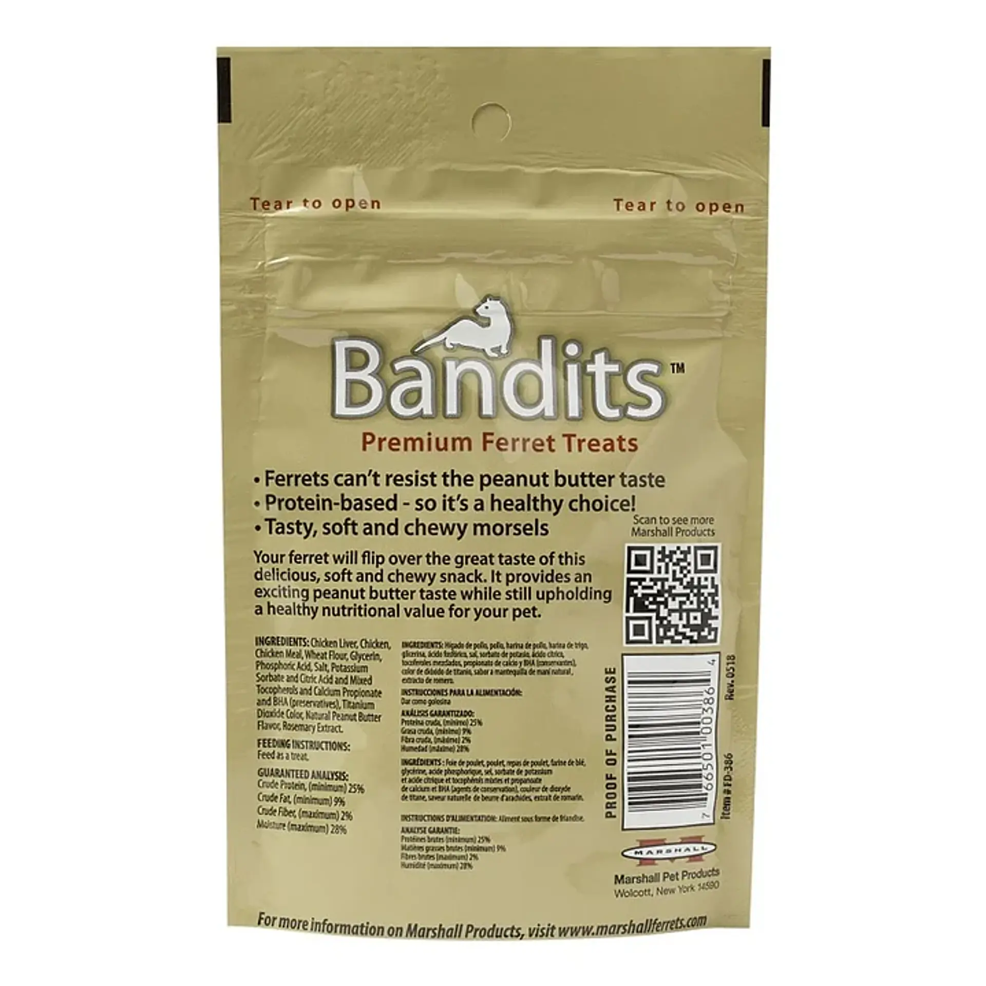 Snack Marshall para Huron Bandits 85 gr 4