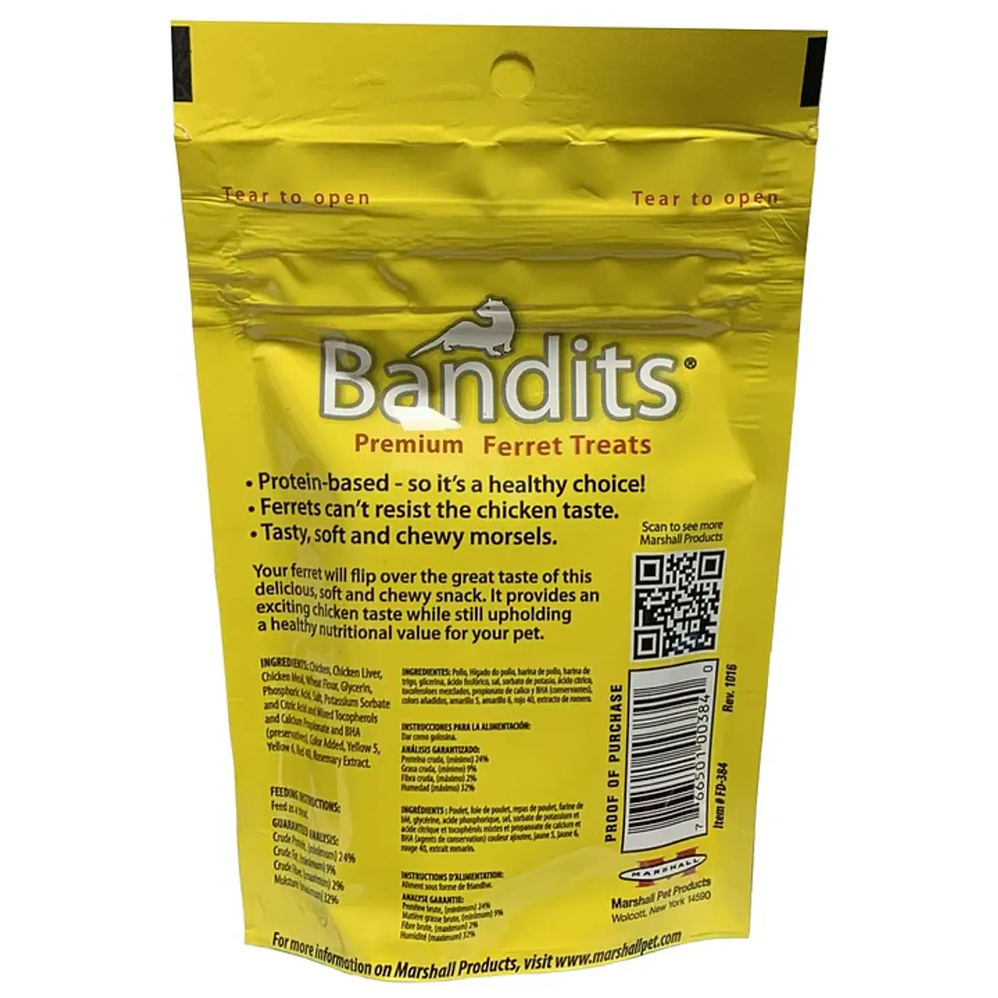 Snack Marshall para Huron Bandits 85 gr 6