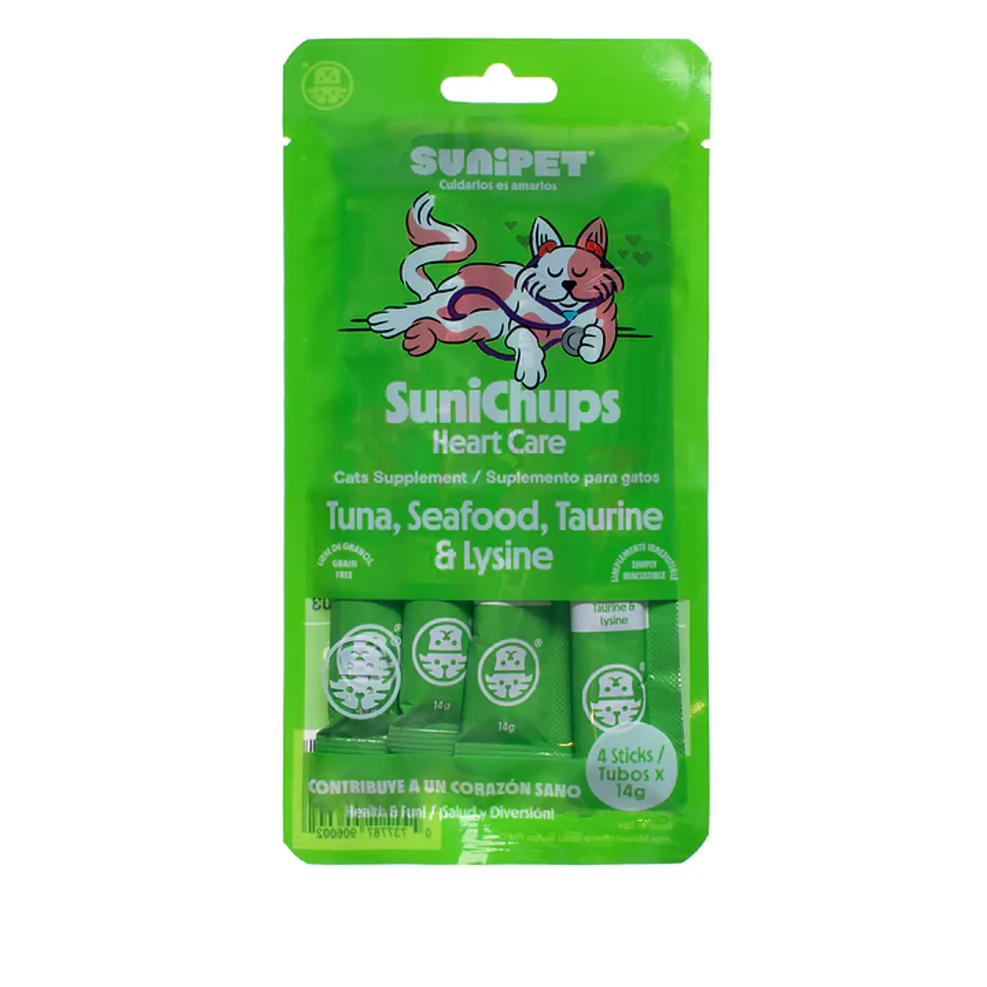 SuniChups golosina con suplementos 4 Sticks 3
