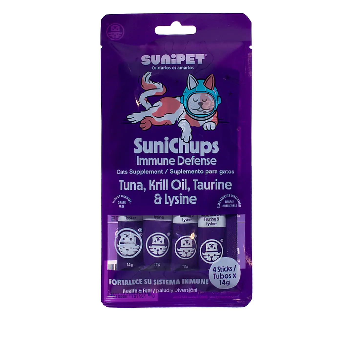 SuniChups golosina con suplementos 4 Sticks 9