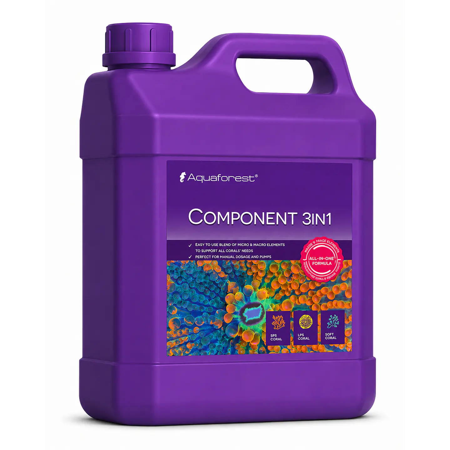 Aquaforest Component 3 in 1 – Suplemento completo para acuarios marinos 1