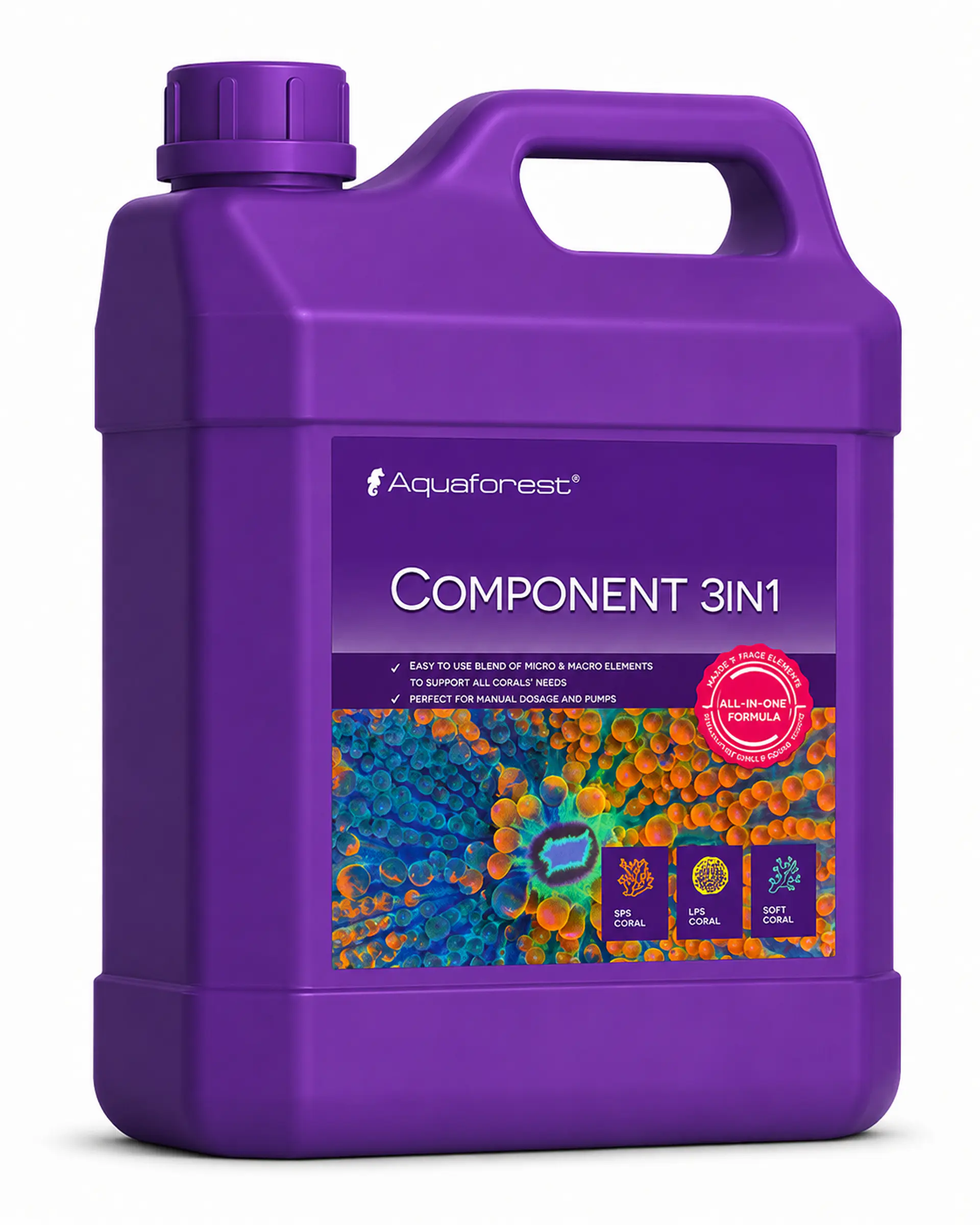 Aquaforest Component 3 in 1 – Suplemento completo para acuarios marinos 1