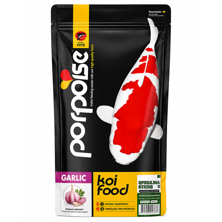 Alimento Spirulina Sticks para Koi y Tortugas 1