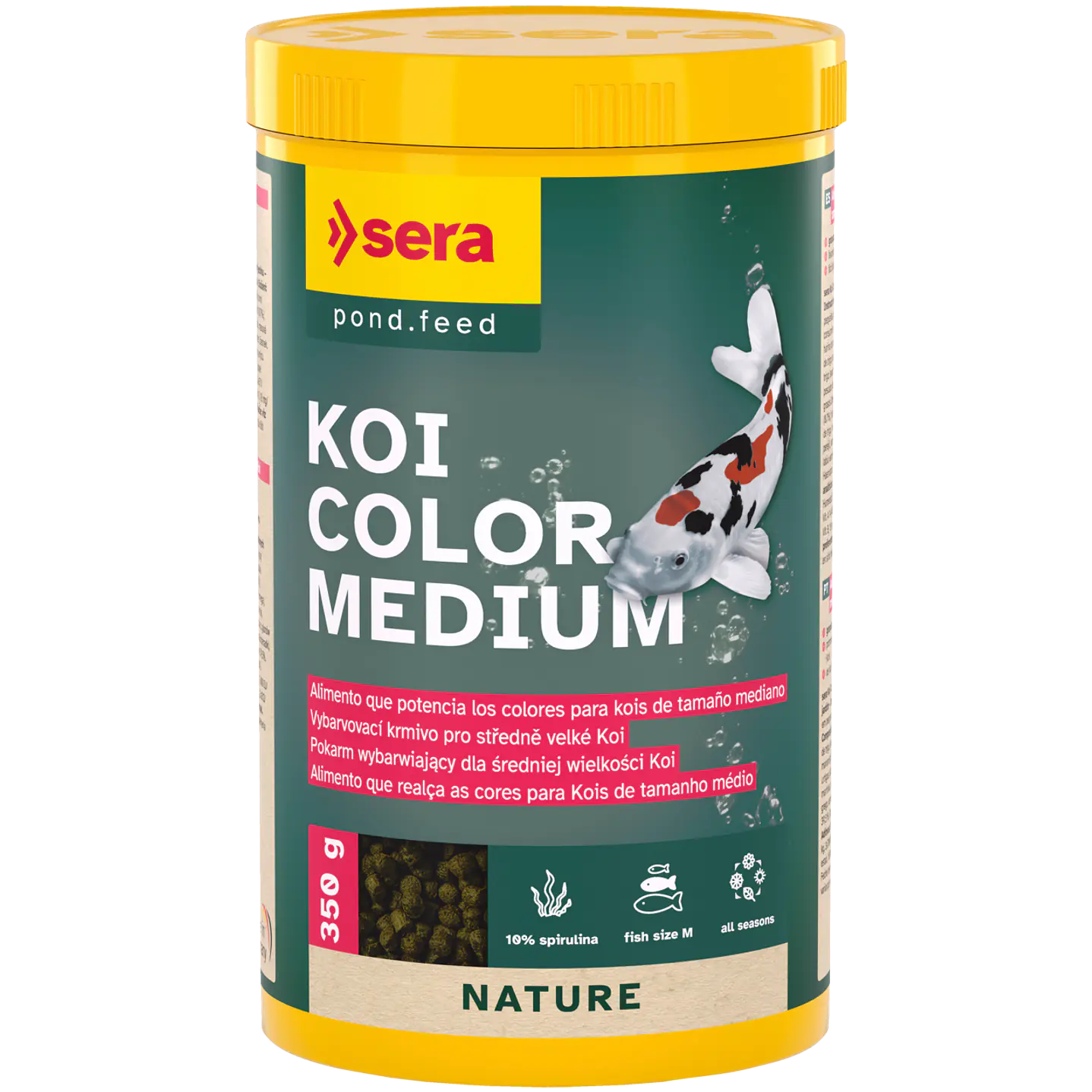 Sera Koi Color Medium – Alimento para Koi de Colores 12 a 25 cm 1