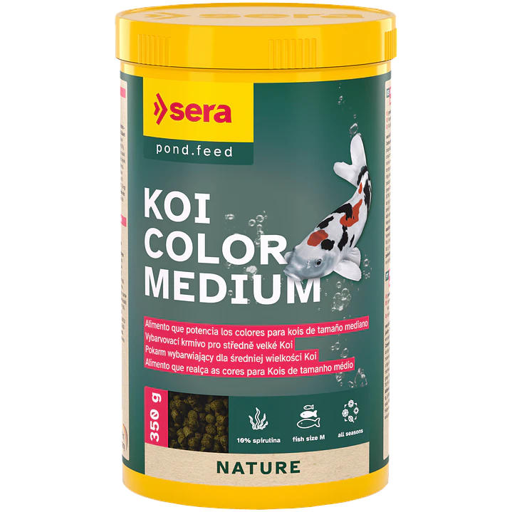 Sera Koi Color Medium – Alimento para Koi de Colores 12 a 25 cm 1