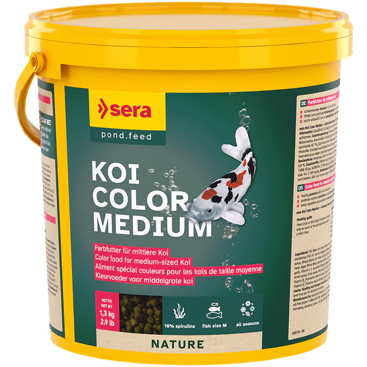 Sera Koi Color Medium – Alimento para Koi de Colores 12 a 25 cm 2