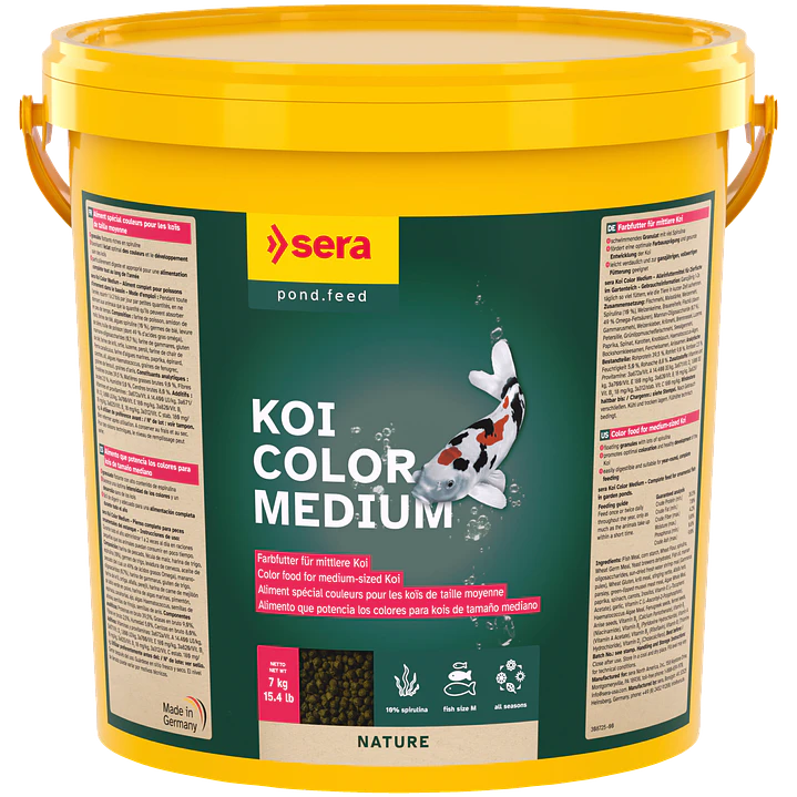 Sera Koi Color Medium – Alimento para Koi de Colores 12 a 25 cm 3