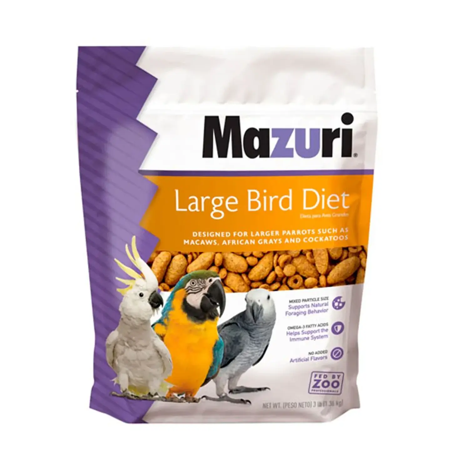 Alimento Mazuri para Aves Grandes 1,36 Kg 1