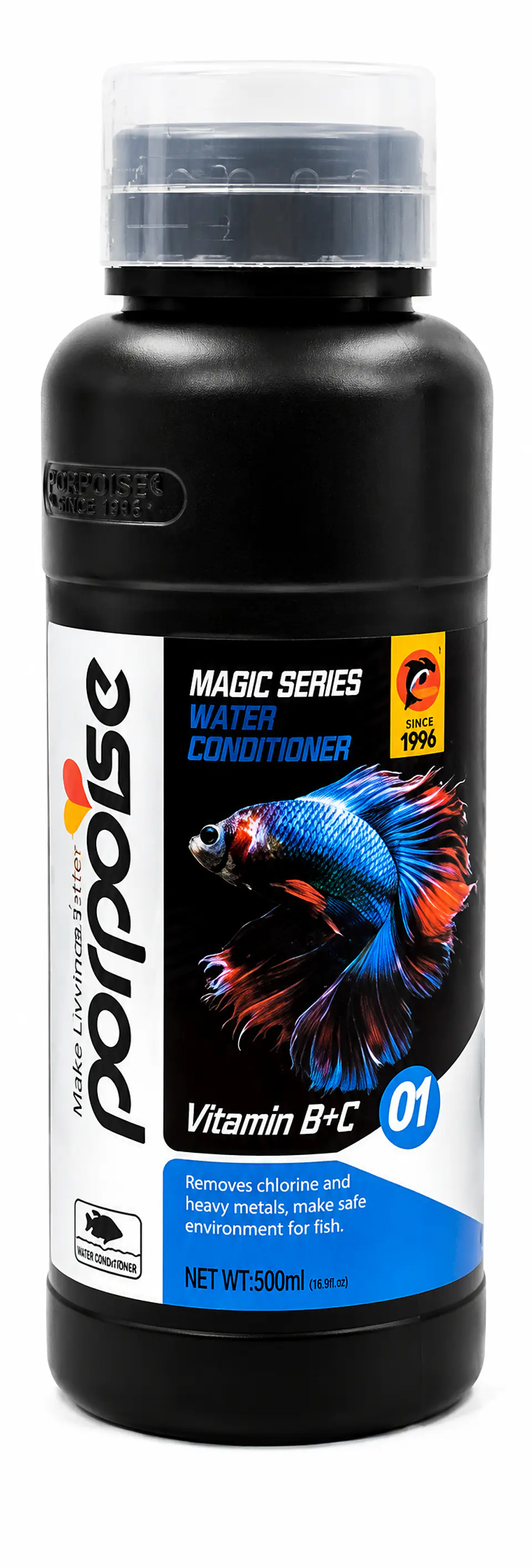 Porpoise Water Conditioner – Acondicionador de Agua para Acuarios 1