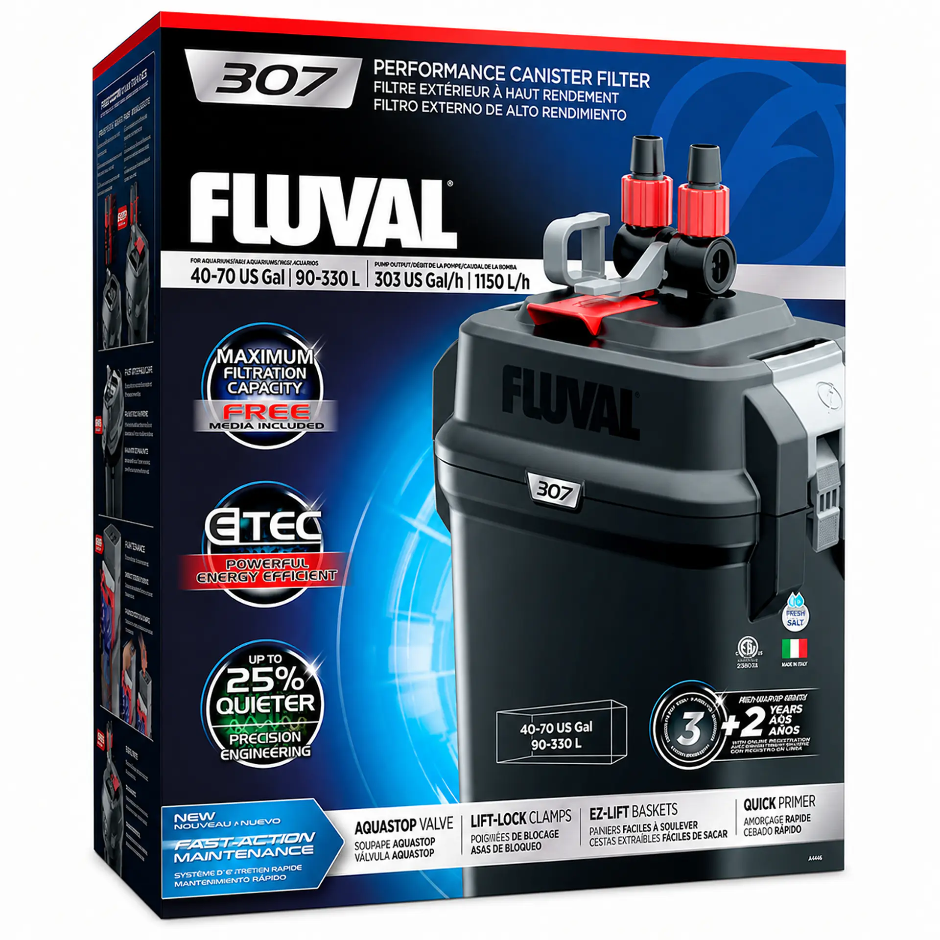 Fluval filtro serie 07 8