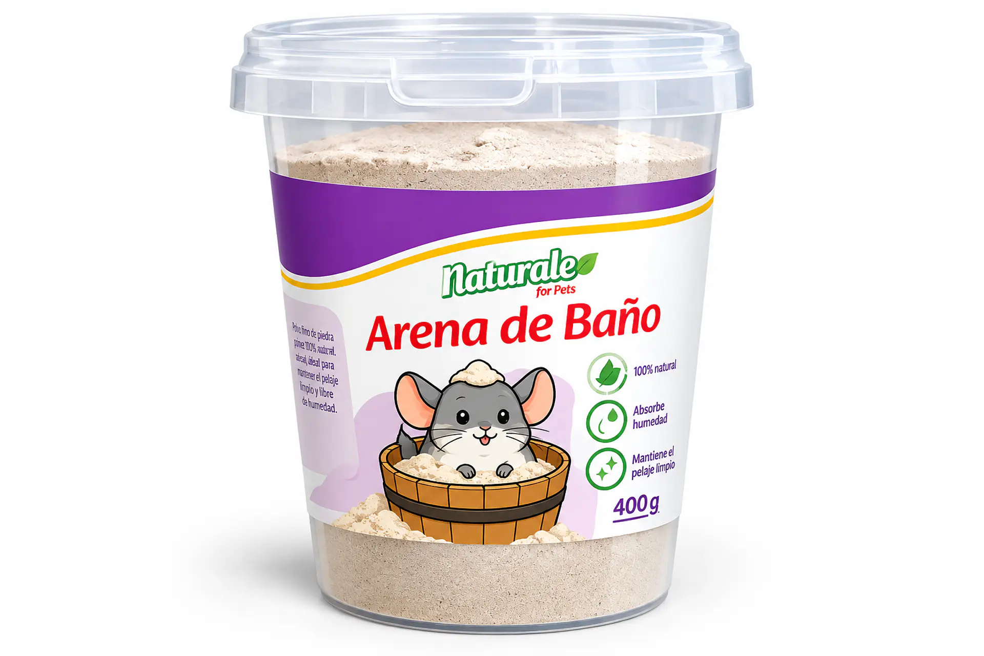 Arena para baño 900 gramos 1
