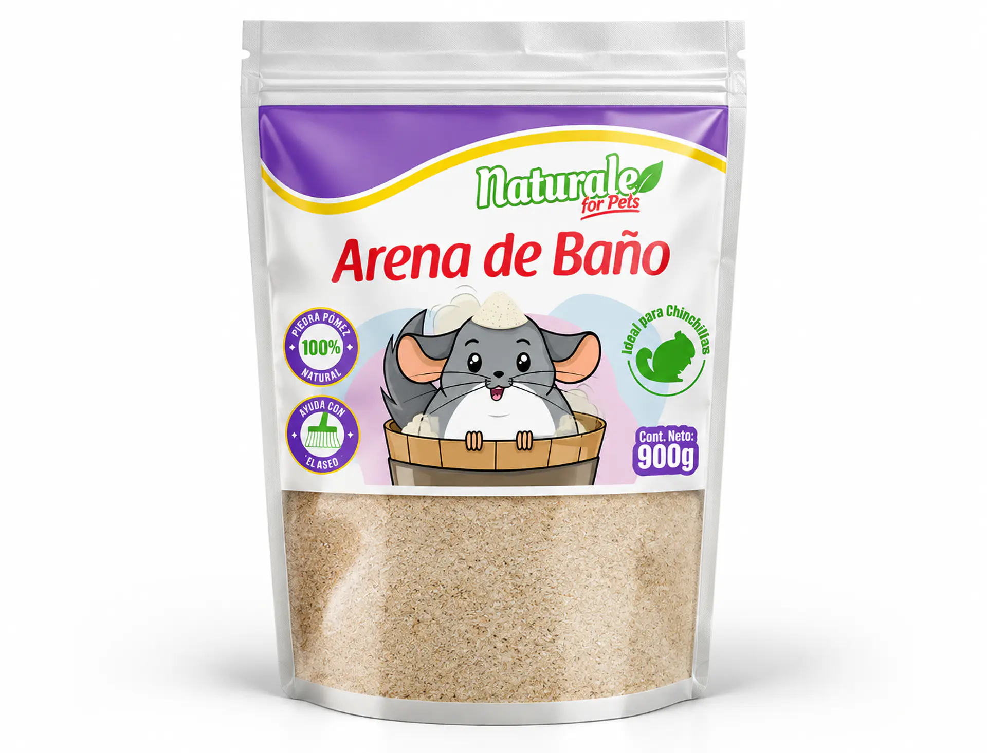 Arena para baño 900 gramos 2