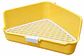 Baño Sanitario Esquinero para Conejo | 36 × 22 × 18 cm - Miniatura 1