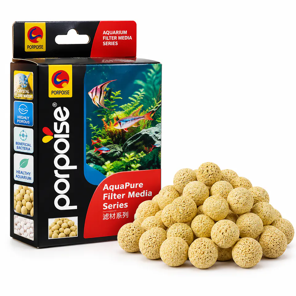 Material Filtrante Biológico Cerámico Porpoise 500 g 1