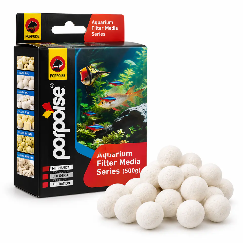 Material Filtrante Biológico Cerámico Porpoise 500 g 5