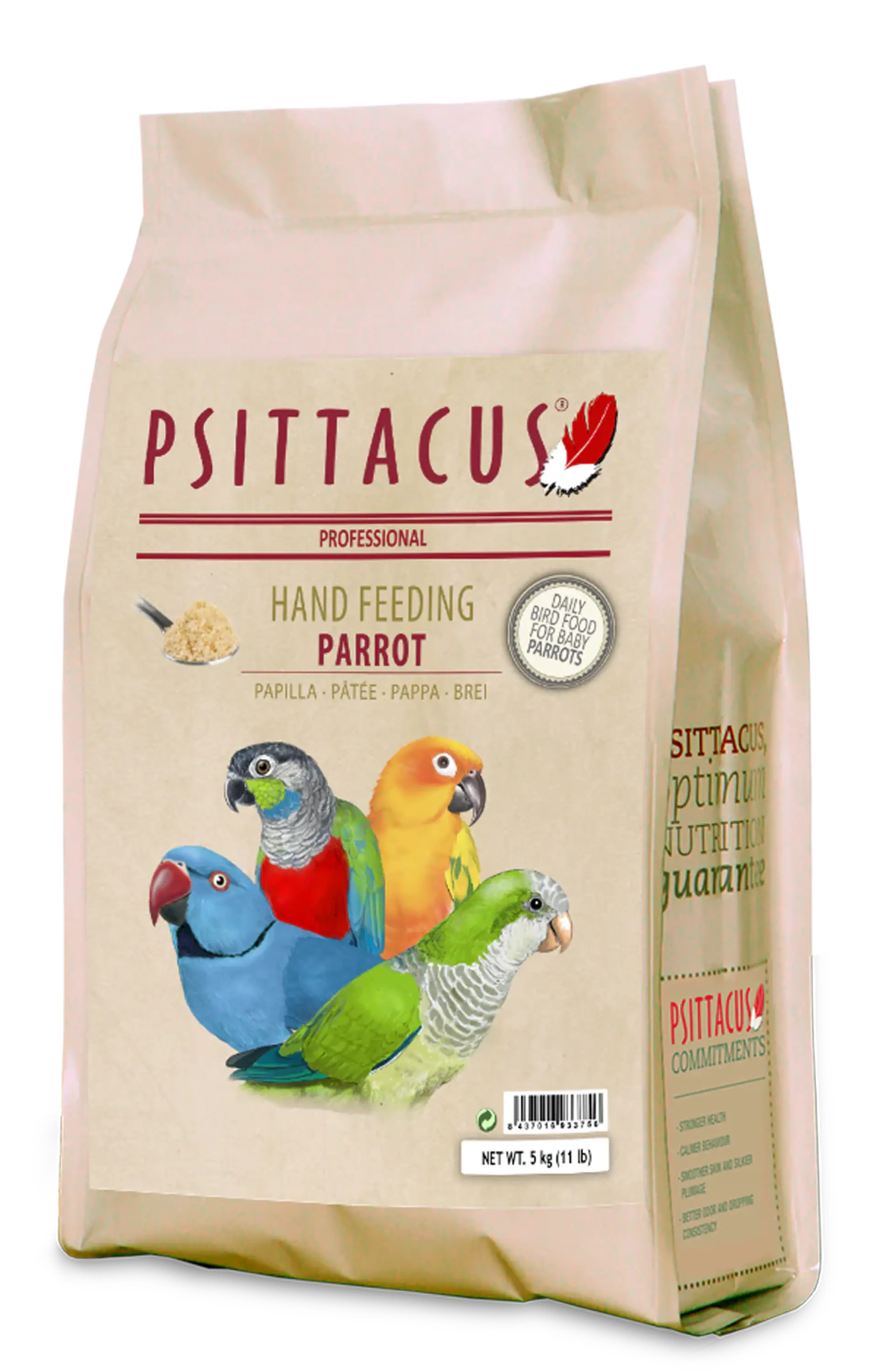 Papilla Parrot Hand Feeding 5 kg 1