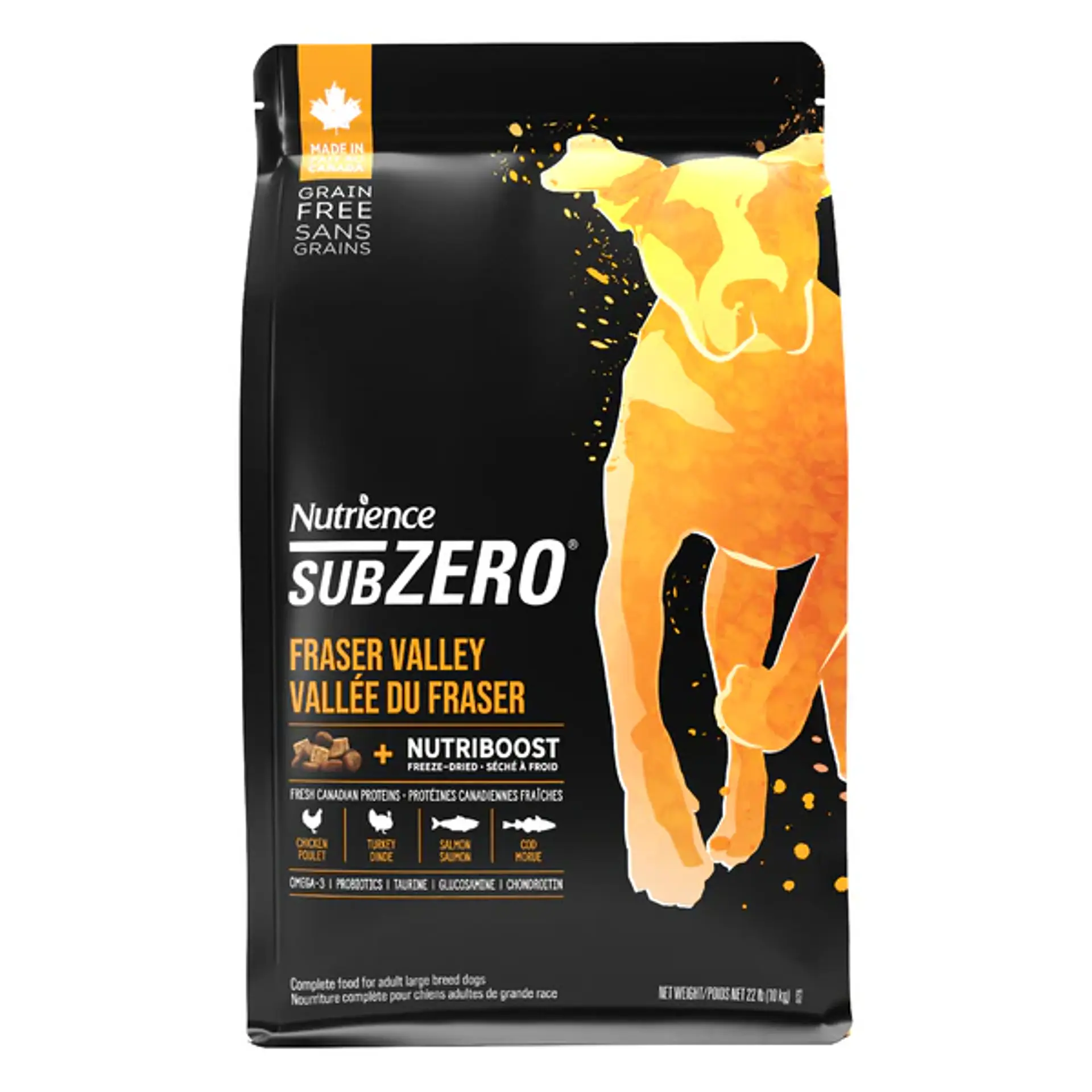 Nutrience SubZero Fraser Valley para Perros 10 kg 1