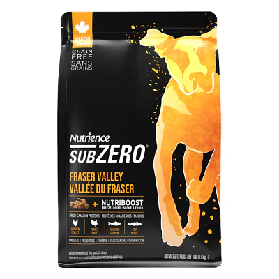 Bolsa de 4,5 kg de Nutrience SubZero Fraser Valley para perros
