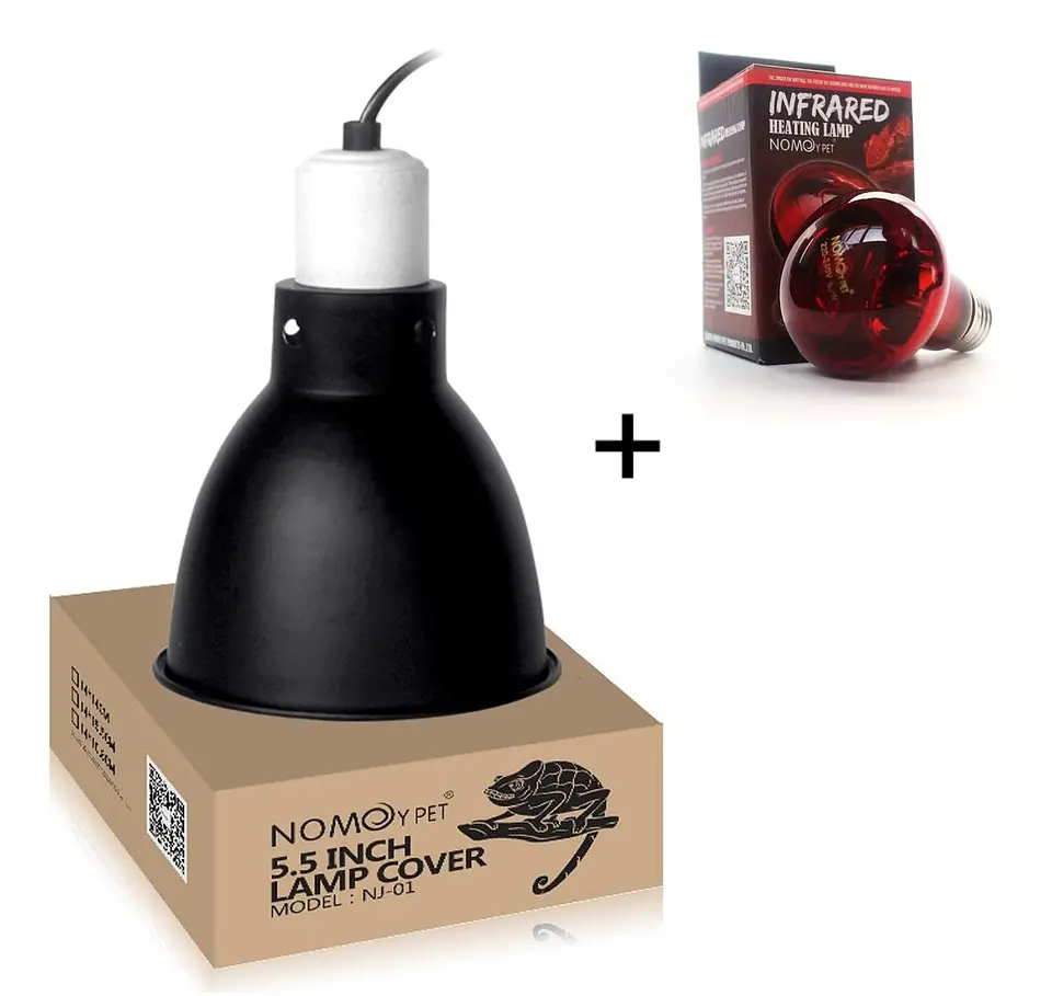Lampara + Ampolleta Infrarroja 1