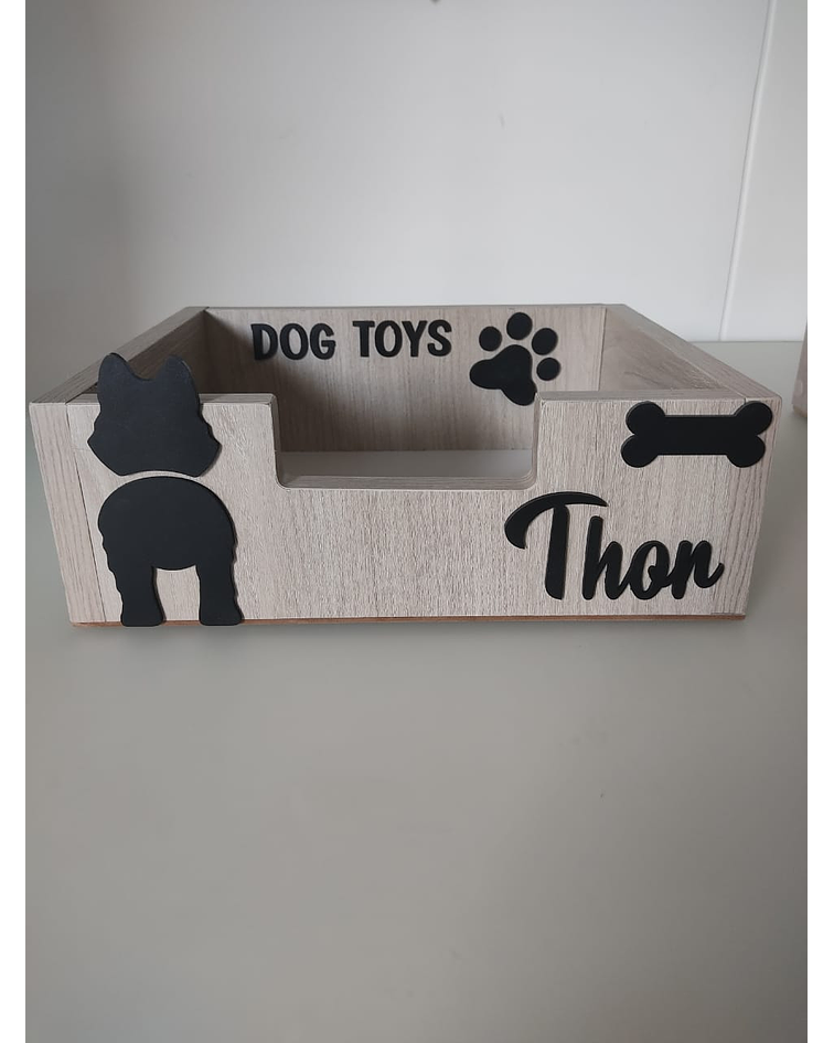 Cajas de juguetes personalizadas para Mascotas