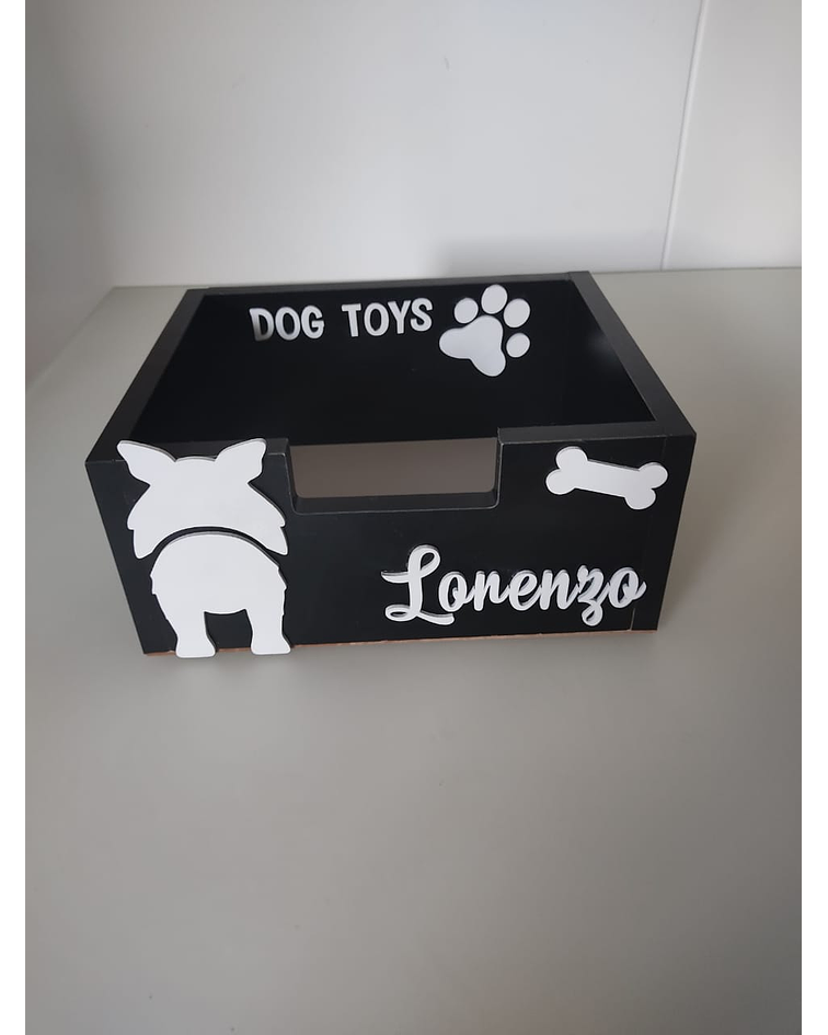 Cajas de juguetes personalizadas para Mascotas