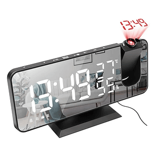 Reloj Despertador Digital con Proyector LED