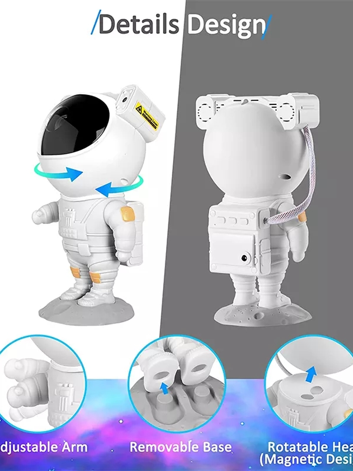 Proyector Astronauta Modelo 1 5