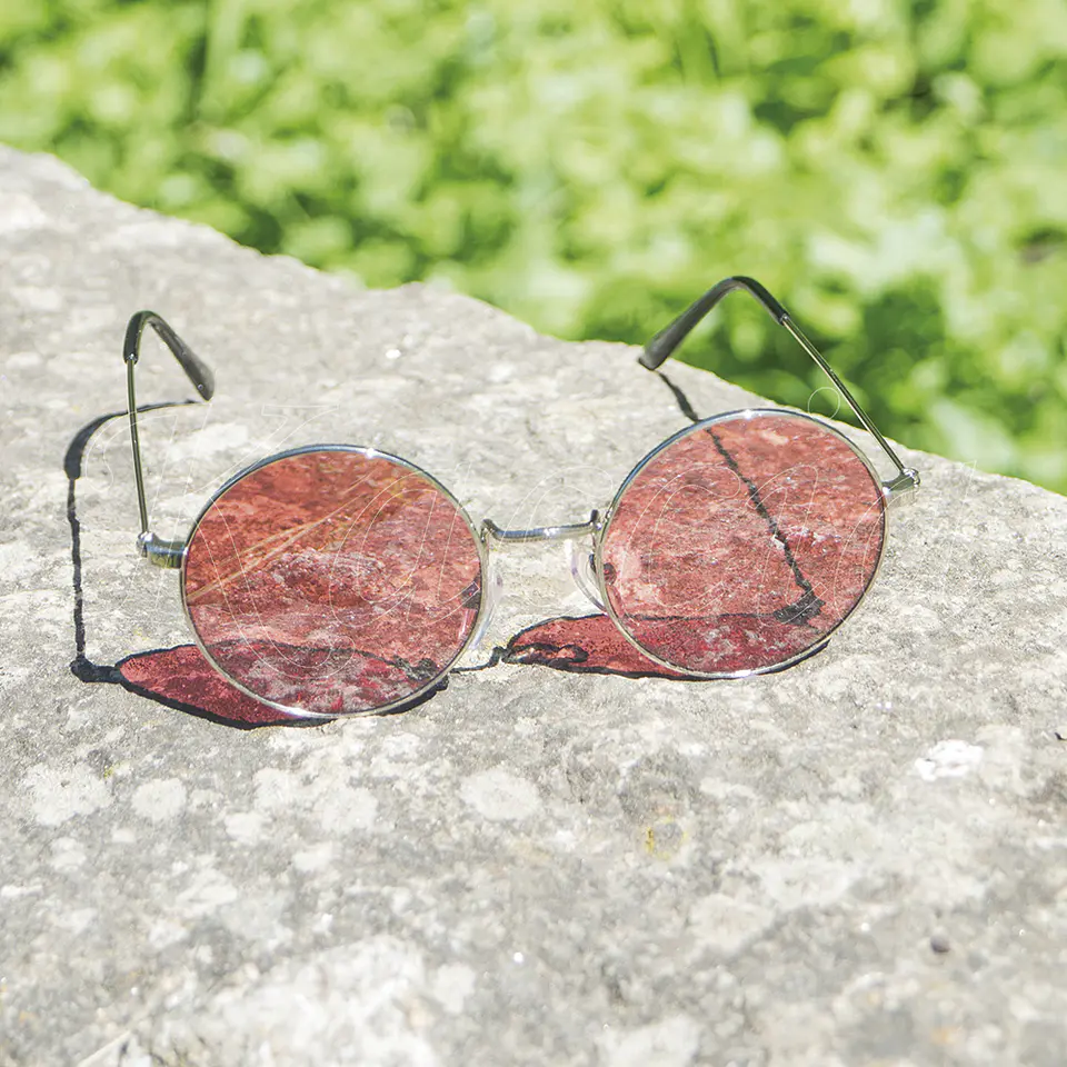 Óculos de Sol Retro Vermelho 3