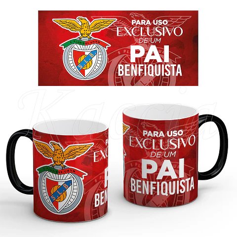 Caneca Mágica Personalizada Benfica