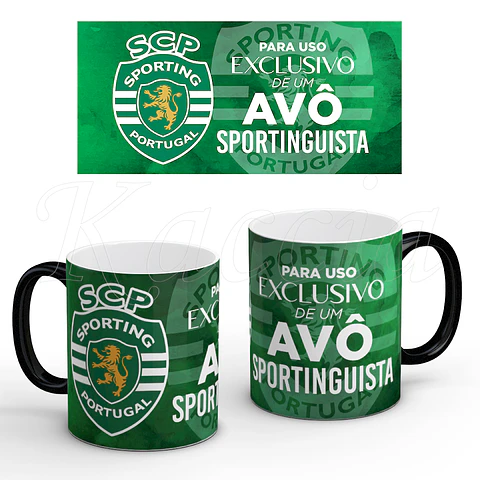 Caneca Mágica Personalizada Sporting