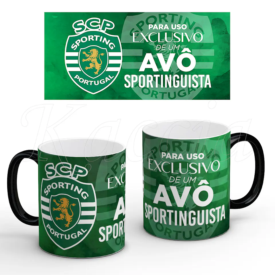 Caneca Mágica Personalizada Sporting 2