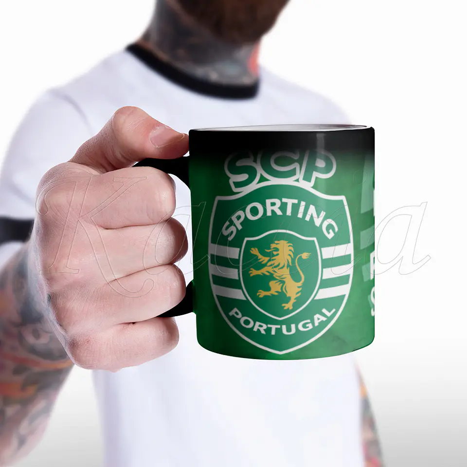 Caneca Mágica Personalizada Sporting 3