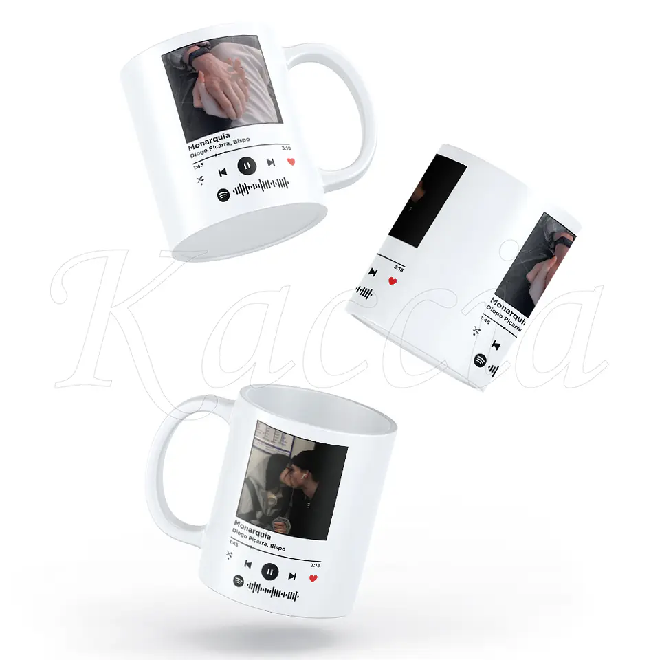 Caneca Personalizada Spotify Simple 4