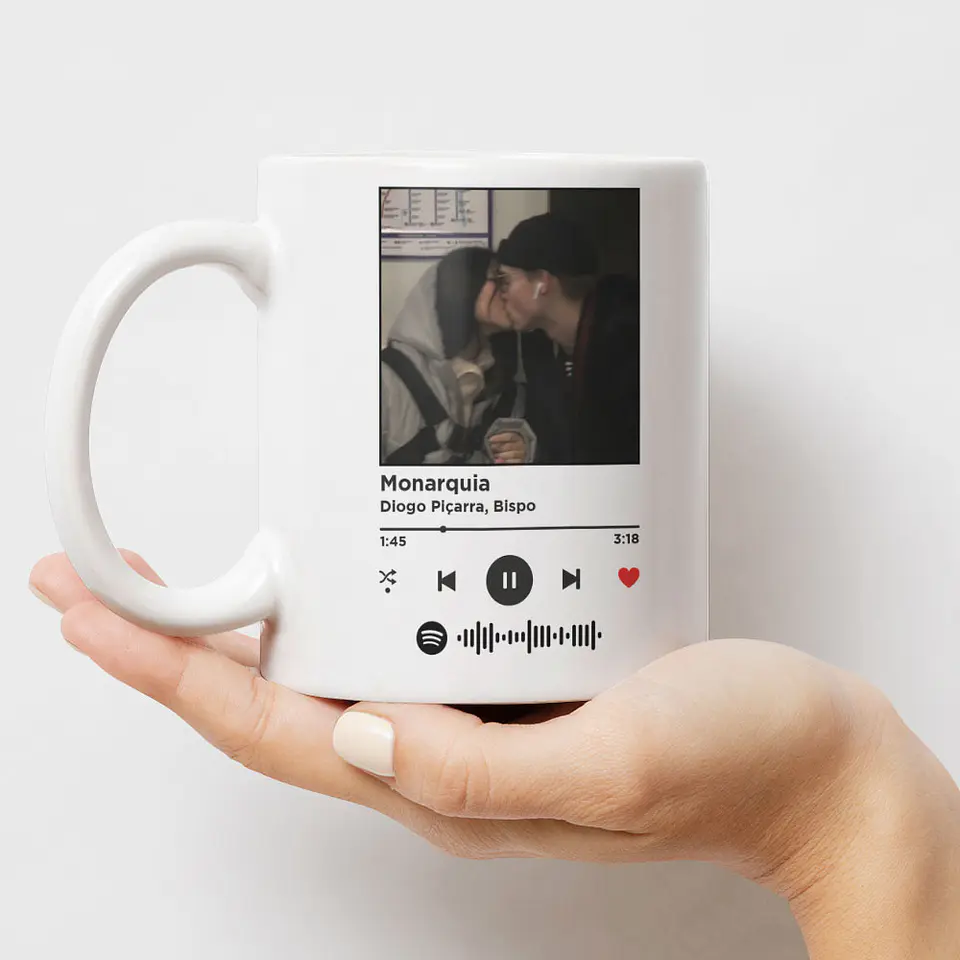 Caneca Personalizada Spotify Simple 2