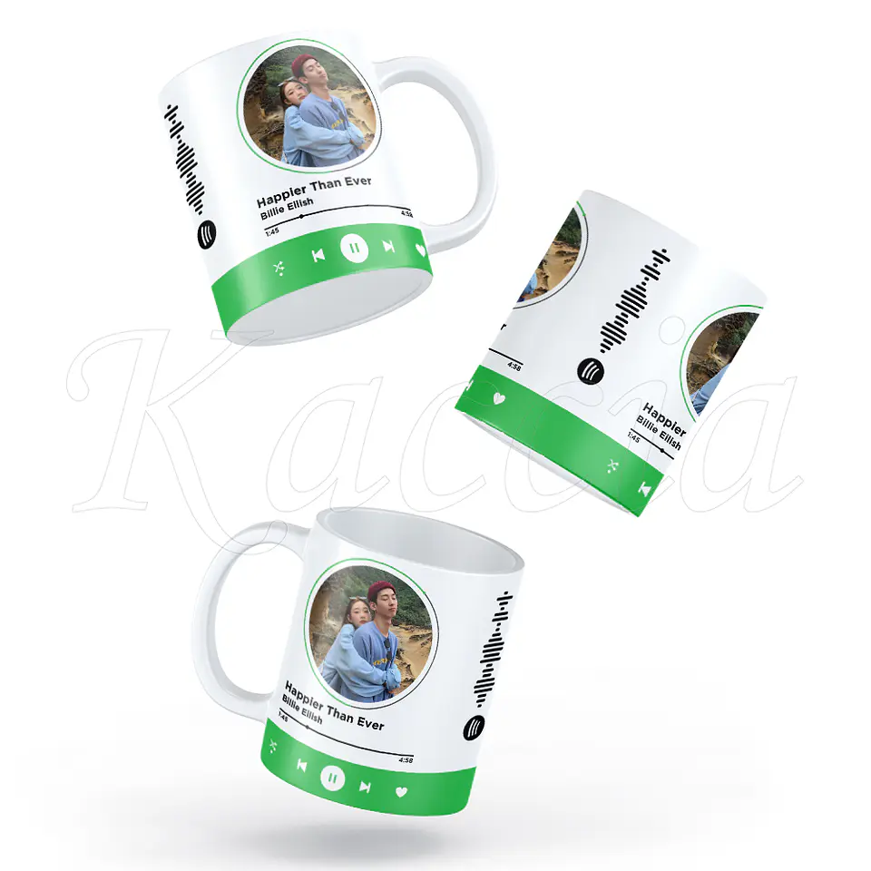 Caneca Personalizada Spotify Music 3