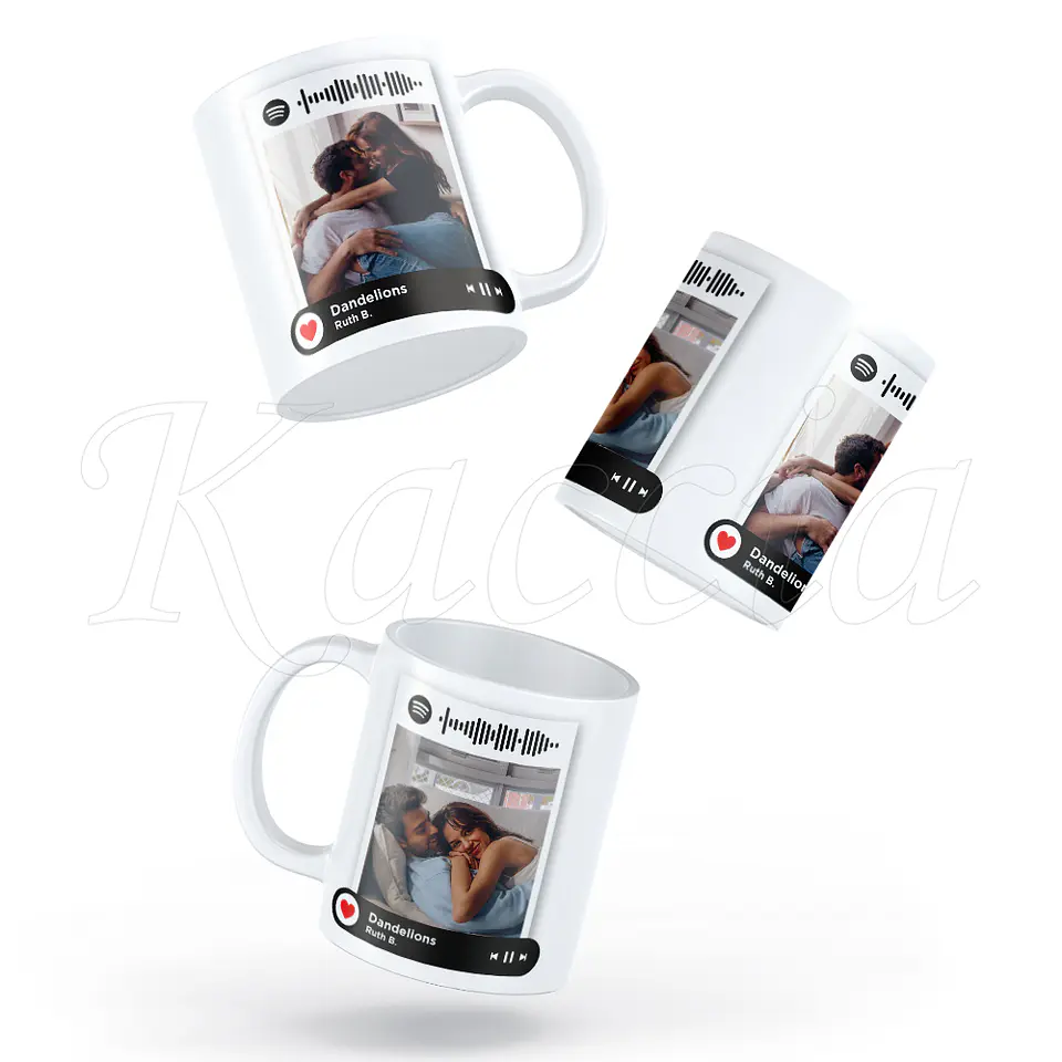 Caneca Personalizada Spotify Lovely 2