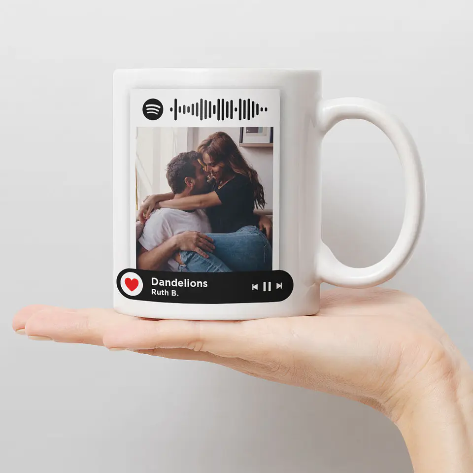 Caneca Personalizada Spotify Lovely 4