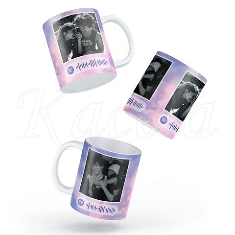 Caneca Personalizada Spotify Purple