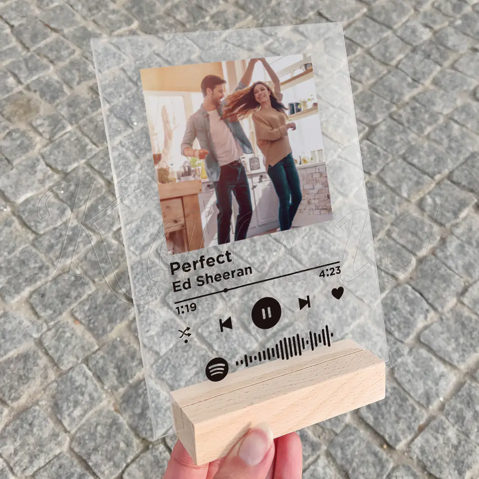 Placa Spotify Personalizada com Foto 5