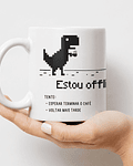 Caneca Estou Offline