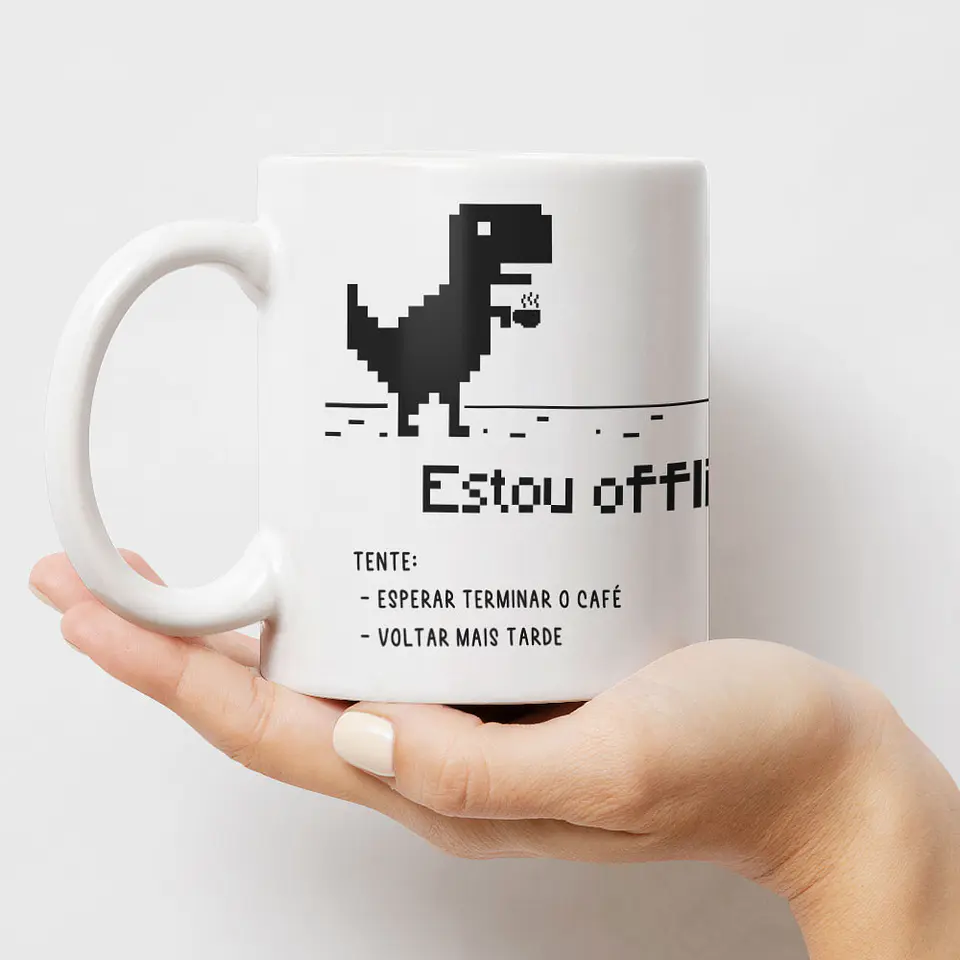 Caneca Estou Offline 3