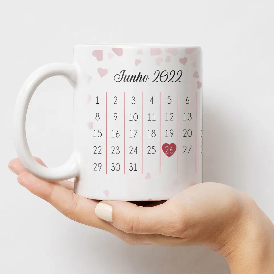 Caneca Personalizada Data Especial com Foto 3
